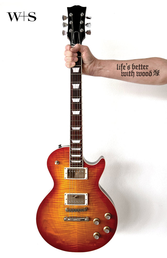 
                  
                    Load image into Gallery viewer, Super Deluxe LP 59 Flame Maple Top Electric Guitar Kit
                  
                