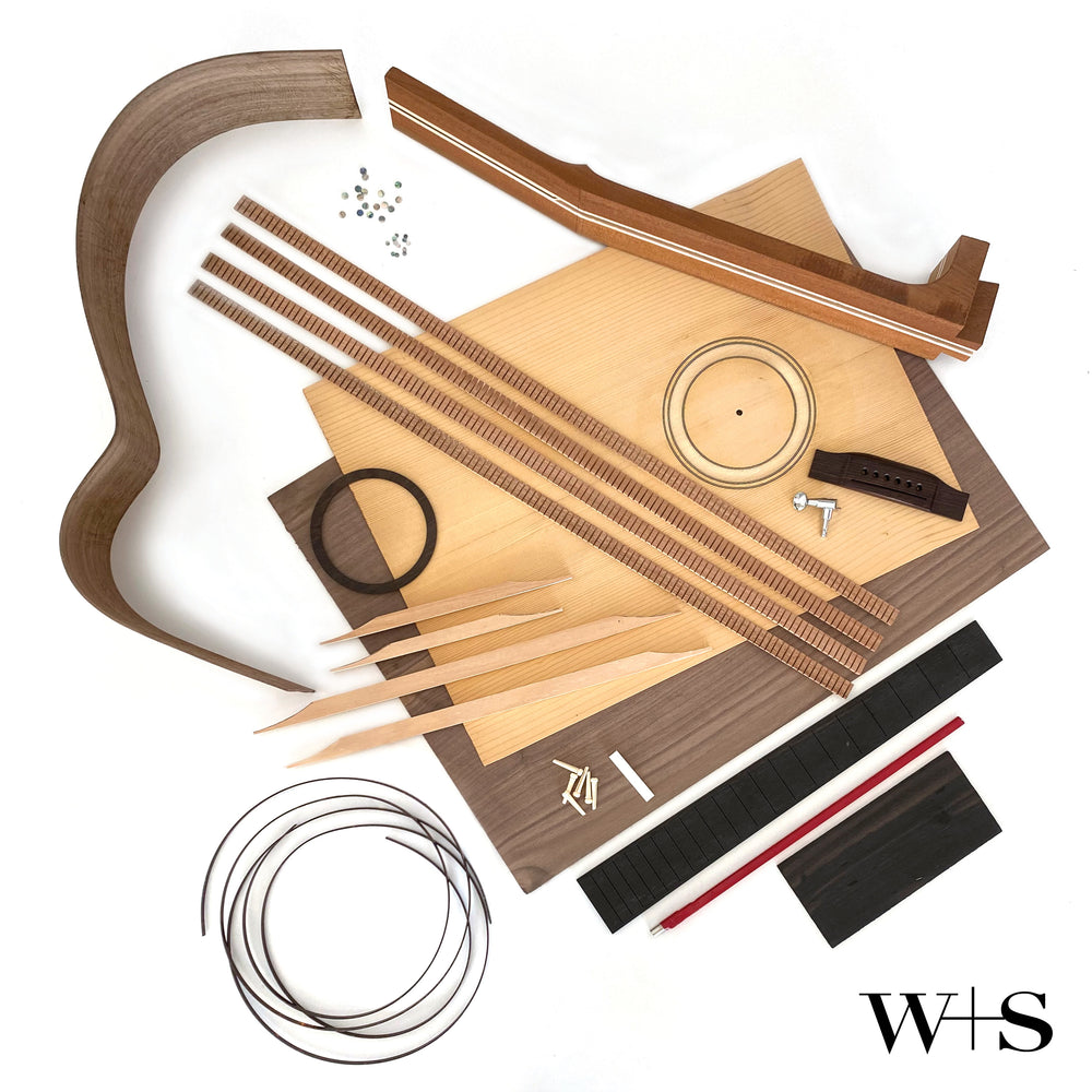 Stringed Instruments Kits Acoustic Guitar Kits – Wood & Strings - Adelaide Artisan Instrument Making